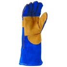Blue & Gold Welding Gloves
